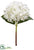 Hydrangea Spray - White - Pack of 12