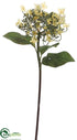 Silk Plants Direct Hydrangea Spray - Yellow - Pack of 6
