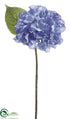 Silk Plants Direct Hydrangea Spray - Blue Purple - Pack of 6