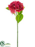 Silk Plants Direct Hydrangea Spray - Tea Berry - Pack of 12