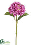 Silk Plants Direct Hydrangea Spray - Lavender Green - Pack of 12