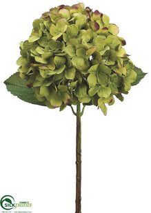 Hydrangea Spray - Green Purple - Pack of 12