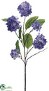 Silk Plants Direct Hydrangea Spray - Lavender Blue - Pack of 12