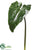 Calla Lily Leaf Spray - Green - Pack of 12