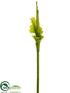 Silk Plants Direct Giant Calla Lily Spray - Green - Pack of 6
