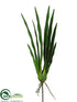 Silk Plants Direct Cymbidium Leaf Plant - Green - Pack of 12