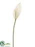 Silk Plants Direct Peace Lily Spray - Cream - Pack of 12