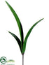 Silk Plants Direct Amaryllis Leaf Spray - Green - Pack of 12