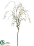Silk Plants Direct Mini Leaf Vine Spray - Green Brown - Pack of 12