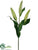 Lily Bud Spray - Green - Pack of 12
