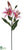 Rubrum Lily Spray - Pink - Pack of 12