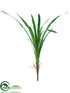Silk Plants Direct Cymbidium Orchid Leaf Plant Bush - Green - Pack of 24