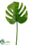 Split Philodendron Leaf Spray - Green - Pack of 12