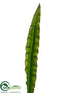 Silk Plants Direct Gymea Sword Leaf Spray - Green Burgundy - Pack of 12