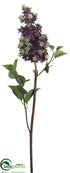 Silk Plants Direct Lilac Spray - Purple - Pack of 12