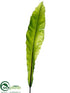 Silk Plants Direct Apista Leaf Spray - Green - Pack of 12