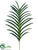 Vanda Leaf Plant - Green - Pack of 6