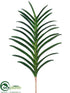 Silk Plants Direct Vanda Leaf Plant - Green - Pack of 6