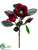 Magnolia Spray - Red - Pack of 6