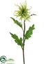 Silk Plants Direct Spider Mum Spray - Green - Pack of 12