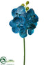Silk Plants Direct Vanda Orchid Spray - Blue Delphinium - Pack of 6