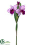 Silk Plants Direct Cattleya Orchid Spray - Orchid Two Tone - Pack of 12