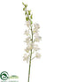 Silk Plants Direct Dendrobium Orchid Spray - Cream - Pack of 6