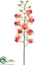 Silk Plants Direct Dendrobium Orchid Spray - Peach - Pack of 6