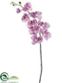 Silk Plants Direct Phalaenopsis Orchid Spray - Violet Two Tone - Pack of 12