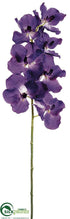 Silk Plants Direct Vanda Orchid Spray - Violet - Pack of 12