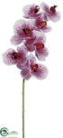 Silk Plants Direct Phalaenopsis Orchid Spray - Lavender Orchid - Pack of 12