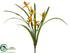 Silk Plants Direct Mini Cymbidium Orchid Spray - Yellow - Pack of 12
