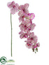 Silk Plants Direct Phalaenopsis Orchid Spray - Purple Mauve - Pack of 6