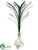 Vanda Orchid Leaf Spray - Green - Pack of 6