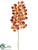 Vanda Orchid Spray - Orange - Pack of 6
