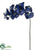 Phalaenopsis Orchid Spray - Navy Blue - Pack of 4