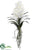 Vanda Orchid Plant - White - Pack of 4