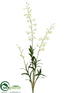 Silk Plants Direct Dendrobium Orchid Plant - Cream - Pack of 4
