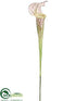 Silk Plants Direct Pitcher Plant Spray - Cream Burgundy - Pack of 12