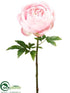 Silk Plants Direct Peony Spray - Pink - Pack of 12