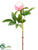Silk Plants Direct Peony Bud Spray - Cerise Fuchsia - Pack of 24