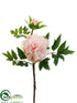 Silk Plants Direct Peony Spray - Pink Two Tone - Pack of 12