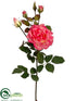 Silk Plants Direct Rose Spray - Rose Two Tone - Pack of 6