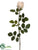 Rose Bud Spray - Cream Two Tone - Pack of 12