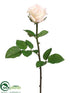 Silk Plants Direct Balmoral Rose Spray - Cream - Pack of 12