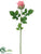 Silk Plants Direct Rose Bud Spray - Coral - Pack of 12