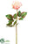 Silk Plants Direct Rose Spray - Pink - Pack of 24