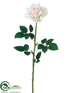 Silk Plants Direct Rose Spray - Cream Pink - Pack of 12