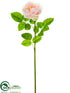 Silk Plants Direct Rose Spray - Blush - Pack of 12