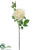 Rose Spray - White - Pack of 12